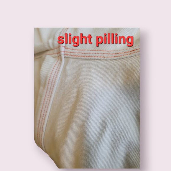 Big Bud Press Carpenter Jeans in Vintage Off-White ~ size L ~ Utility - Picture 8 of 14